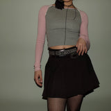 Black Pleated Skirts