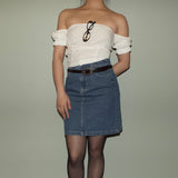 Denim skirt