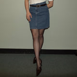 Denim skirt