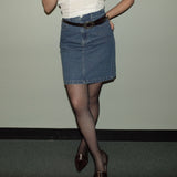 Denim skirt