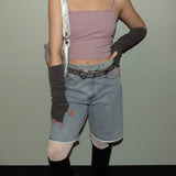 Pink Cross-strap top