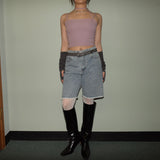 Pink Cross-strap top