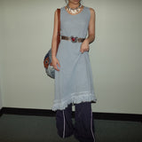 Soft Terry Cloth Knit Dress