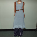 Soft Terry Cloth Knit Dress