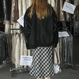 Spliced Faux leather Jacket