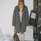 Women Casual Duffle Coat