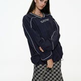 V Neck Oversize Pullover