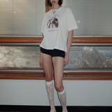 Antiqued Dalmatian Boxy T-shirt