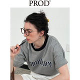 Ordinary Oversized T-Shirt / Gray Black