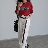 Ordinary Oversized T-Shirt / Red