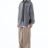 Regular Fit Collared Jumper / Gray