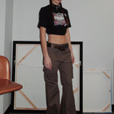 Fallen Angel Cargo Flare Pants