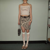 Printed Calf-length Stockings