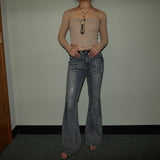 Rhinestone-embellished Jeans