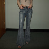 Rhinestone-embellished Jeans