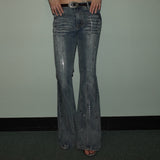 Rhinestone-embellished Jeans