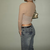 Rhinestone-embellished Jeans