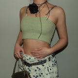 Black Flower Necklace