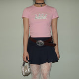 Navy Blue Schoolgirl Pleated Skorts