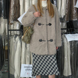 Faux Lambs Wool Coat