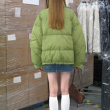 Green Puffer Down Jacket