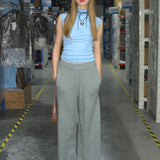 Knitted drawstring Sweatpants