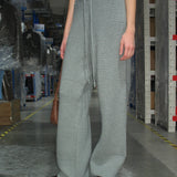 Knitted drawstring Sweatpants