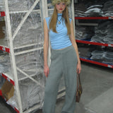 Knitted drawstring Sweatpants