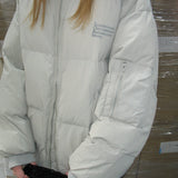 Light Gray Puffer Jacket