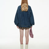 Vintage Style Denim Coat