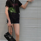 PR Nour Basic T-Shirt / Black
