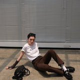 1786 April Day Basic T-Shirt / White