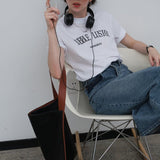 Bubble Lusion Basic T-Shirt / White