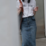 Bubble Lusion Basic T-Shirt / White