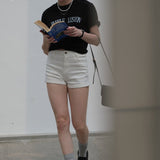 Bubble Lusion Basic Short Sleeve T-Shirt / Black