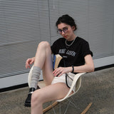 Bubble Lusion Basic Short Sleeve T-Shirt / Black