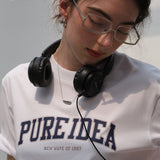 Pure Idea Basic T-Shirt / White
