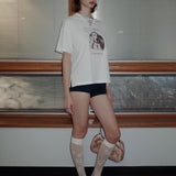 Antiqued Dalmatian Boxy T-shirt