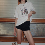 Antiqued Dalmatian Boxy T-shirt