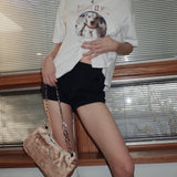 Antiqued Dalmatian Boxy T-shirt