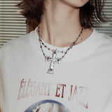 Antiqued Dalmatian Boxy T-shirt