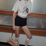 Antiqued Dalmatian Boxy T-shirt