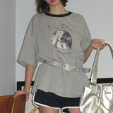 Antiqued Dalmatian Oversize T-shirt