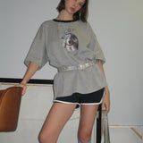 Antiqued Dalmatian Oversize T-shirt