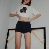 Black Cat Boxy T-shirt