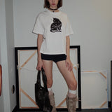 Black Cat Boxy T-shirt