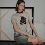 Black Cat Fit T-shirt