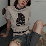 Black Cat Fit T-shirt