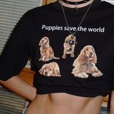 Puppies Save The World Classic T-shirt