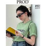 Ordinary Graphic Oversized Short Sleeve T-Shirt / Green